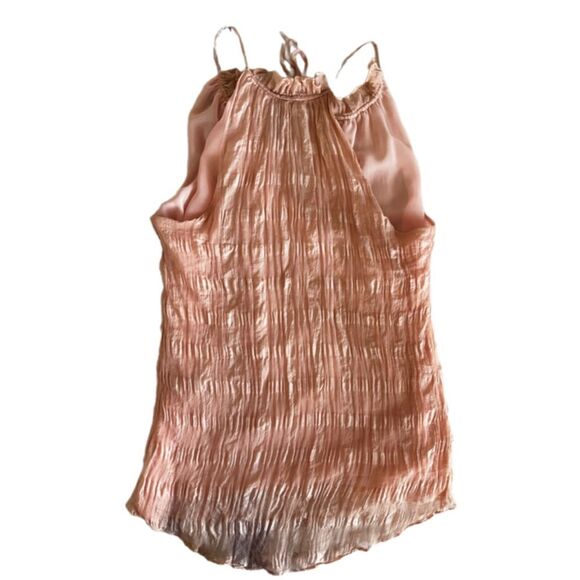 HD in Paris tender texture silk halter neck blouse - Picture 4 of 9